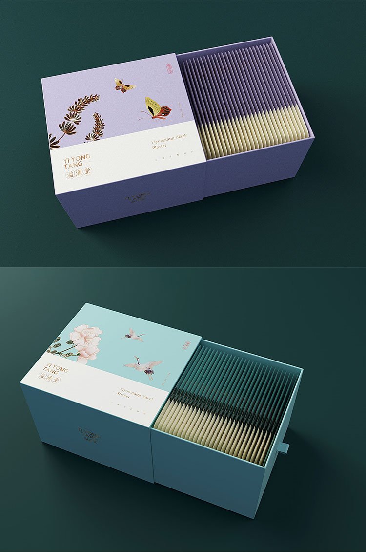 尊貴禮遇 金色抽屜式折疊禮盒，為名貴滋補品注入儀式感